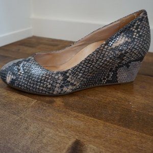 Vionic Snake Skin Wedge